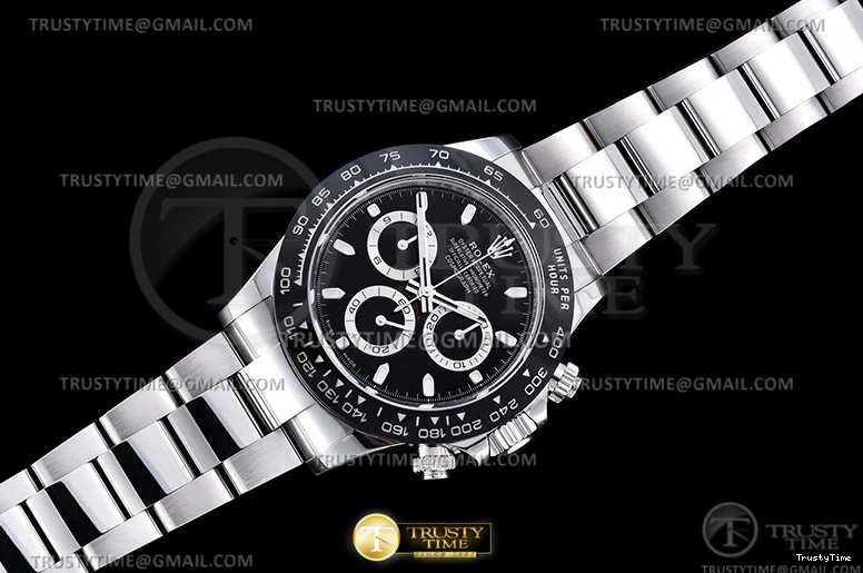 0715 Upgraded ROLDYT0348B – Daytona 116500 CER SS Black 904L BTF Asia 947